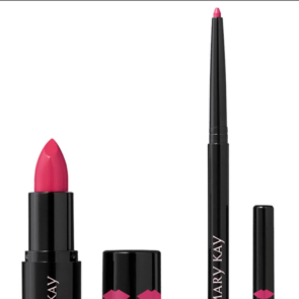 Mary Kay Lipstick and Liner in Pink